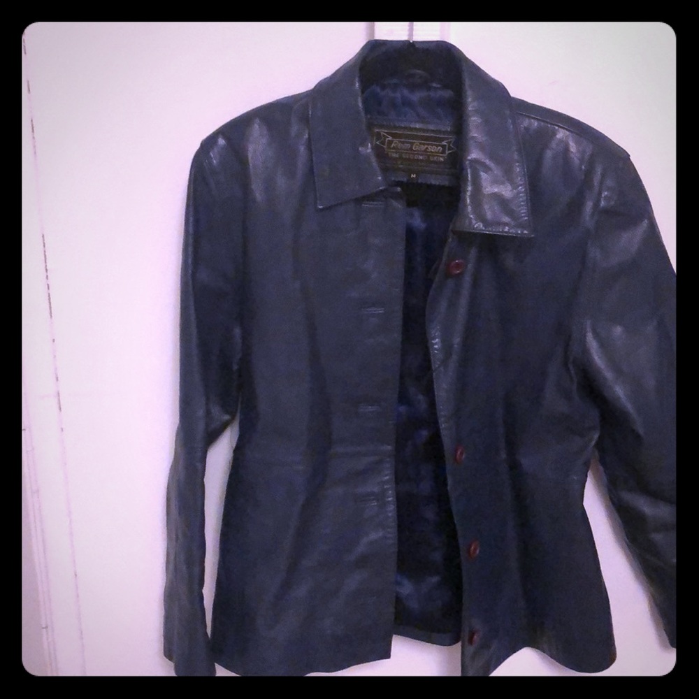 Leather jacket - Picture 1 of 2